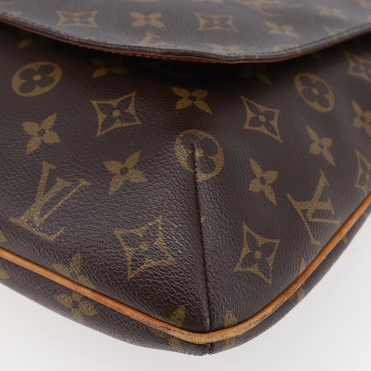 LOUIS VUITTON Monogram Musette Shoulder Bag M51256 LV Auth ep11041