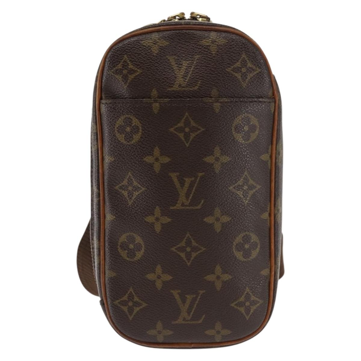 LOUIS VUITTON Monogram Pochette Gange Shoulder Bag M51870 LV Auth ep11043