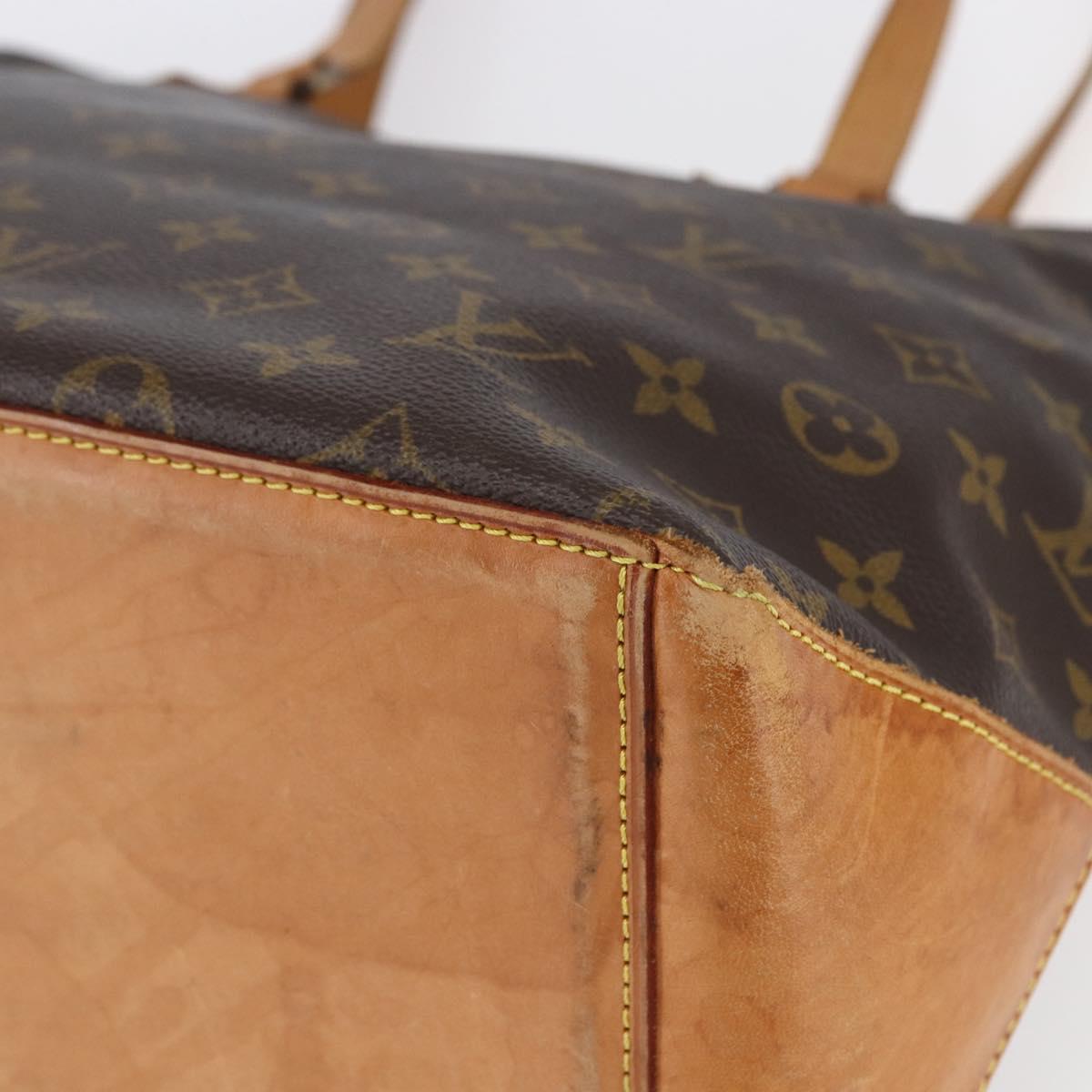 LOUIS VUITTON Monogram Cabas Mezzo Tote Bag M51151 LV Auth ep11049
