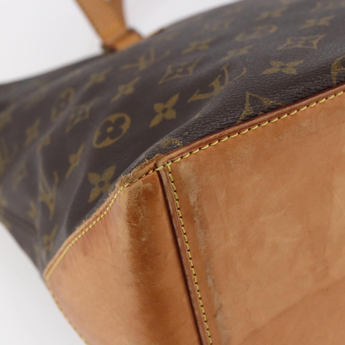 LOUIS VUITTON Monogram Cabas Mezzo Tote Bag M51151 LV Auth ep11049