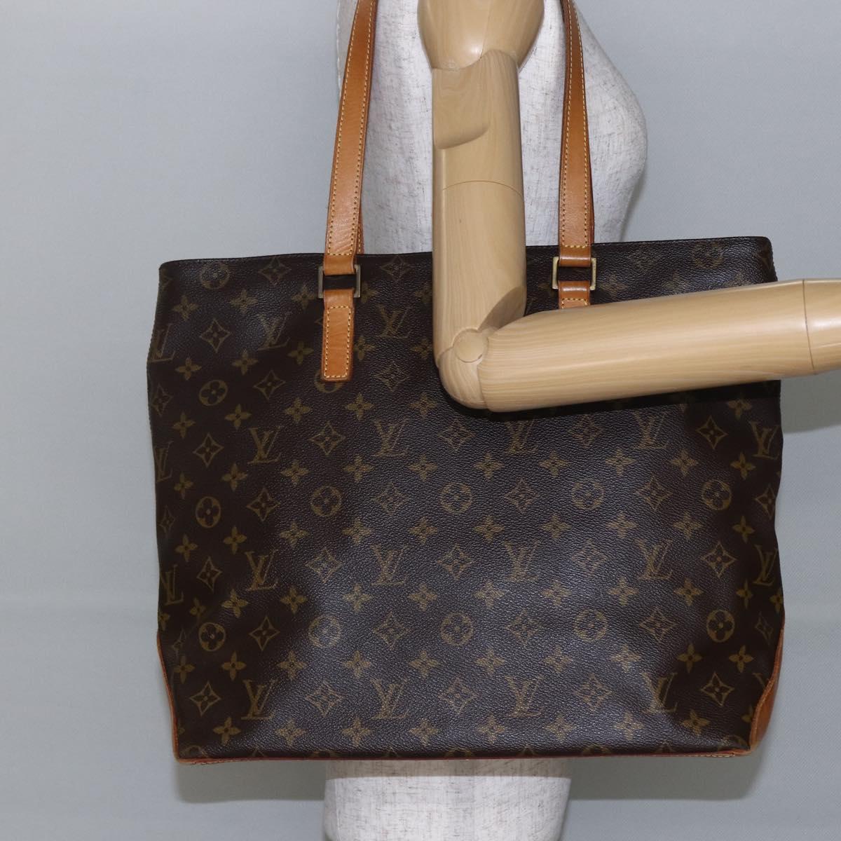 LOUIS VUITTON Monogram Cabas Mezzo Tote Bag M51151 LV Auth ep11049