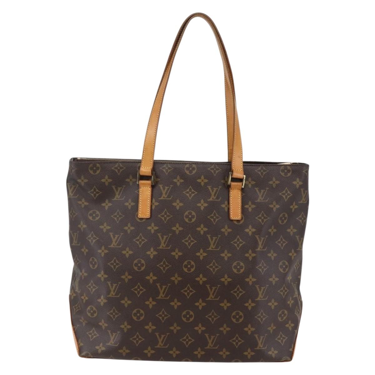 LOUIS VUITTON Monogram Cabas Mezzo Tote Bag M51151 LV Auth ep11049
