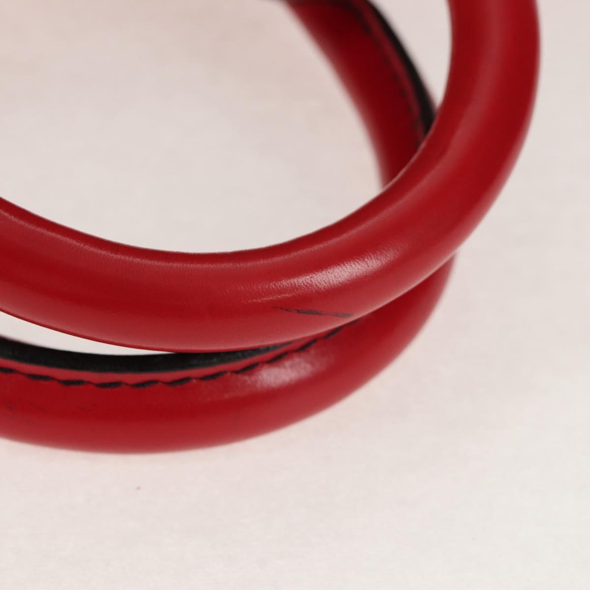 LOUIS VUITTON Epi Keepall 45 Boston Bag Red M42977 LV Auth ep11050