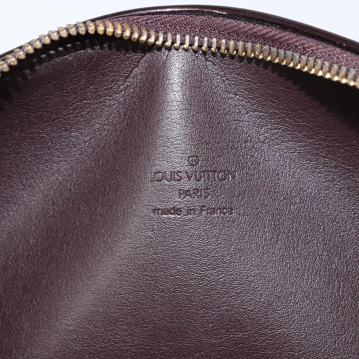 LOUIS VUITTON Monogram Vernis Bedford Hand Bag Amarante M91996 LV Auth ep11060