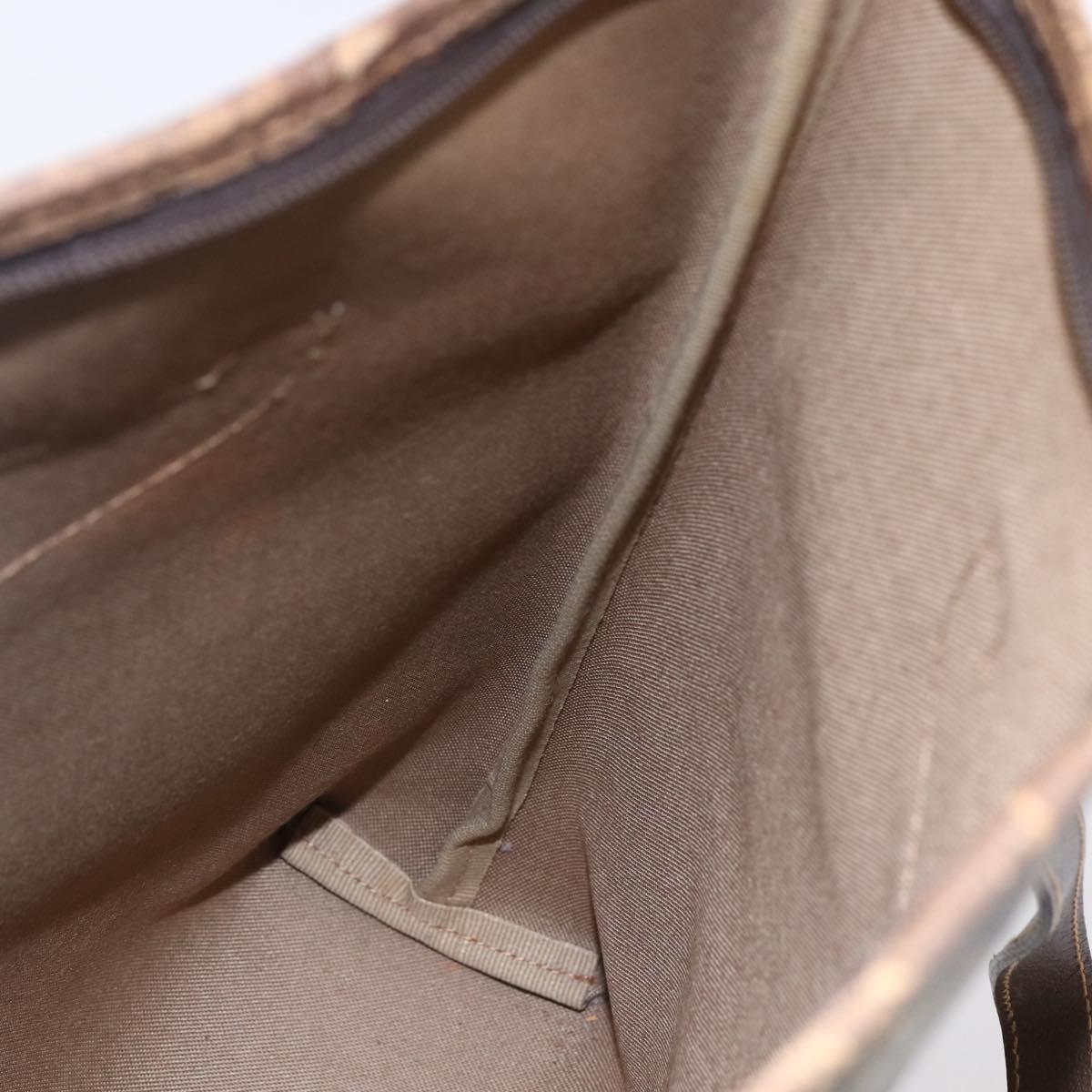 GUCCI GG Supreme Tote Bag PVC Beige Gold 002 39 6130 Auth ep11076