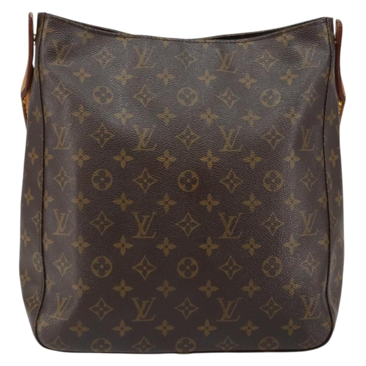 LOUIS VUITTON Monogram Looping GM Shoulder Bag M51145 LV Auth ep11082