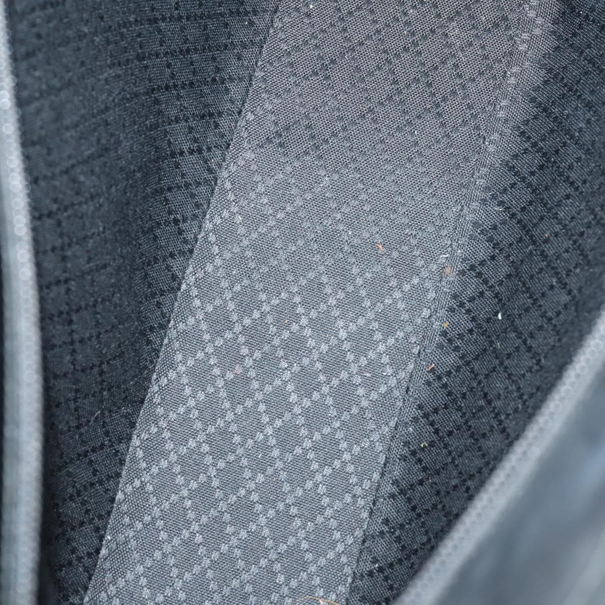 GUCCI Bamboo Hand Bag Nylon 2way Black Auth ep11085