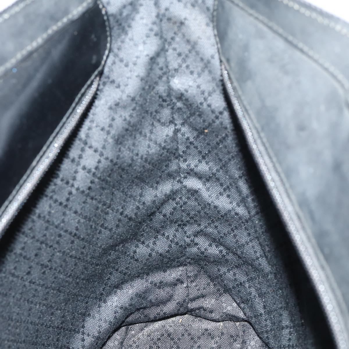 GUCCI Bamboo Hand Bag Nylon 2way Black Auth ep11085