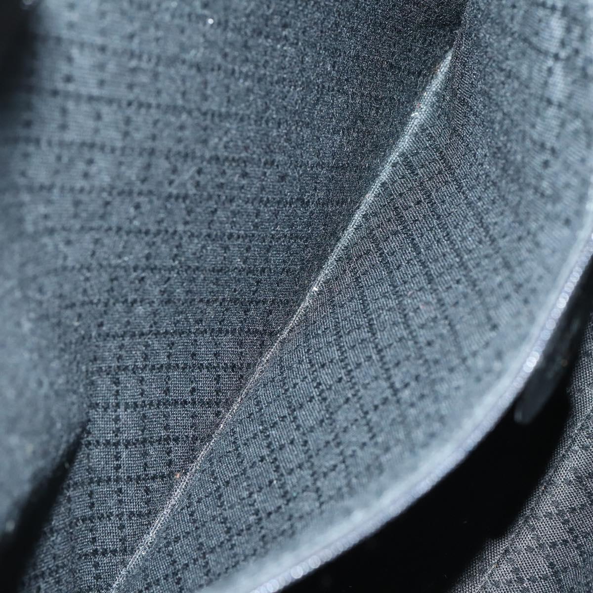 GUCCI Bamboo Hand Bag Nylon 2way Black Auth ep11085