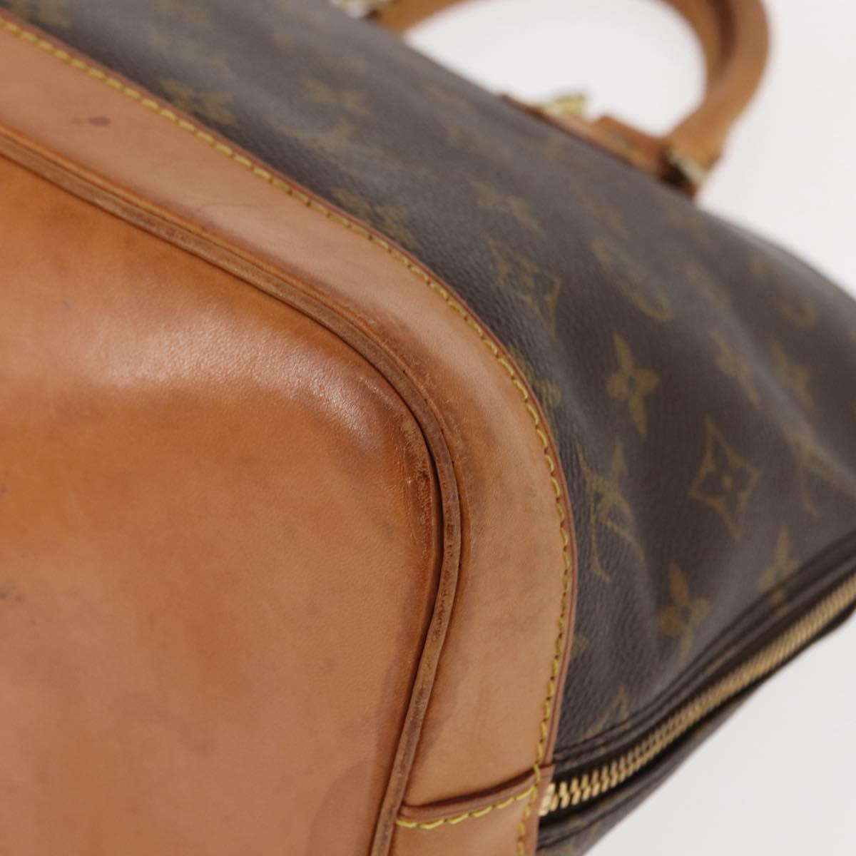 LOUIS VUITTON Monogram Alma Hand Bag M51130 LV Auth ep11086