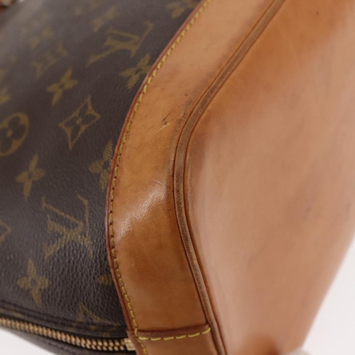 LOUIS VUITTON Monogram Alma Hand Bag M51130 LV Auth ep11086