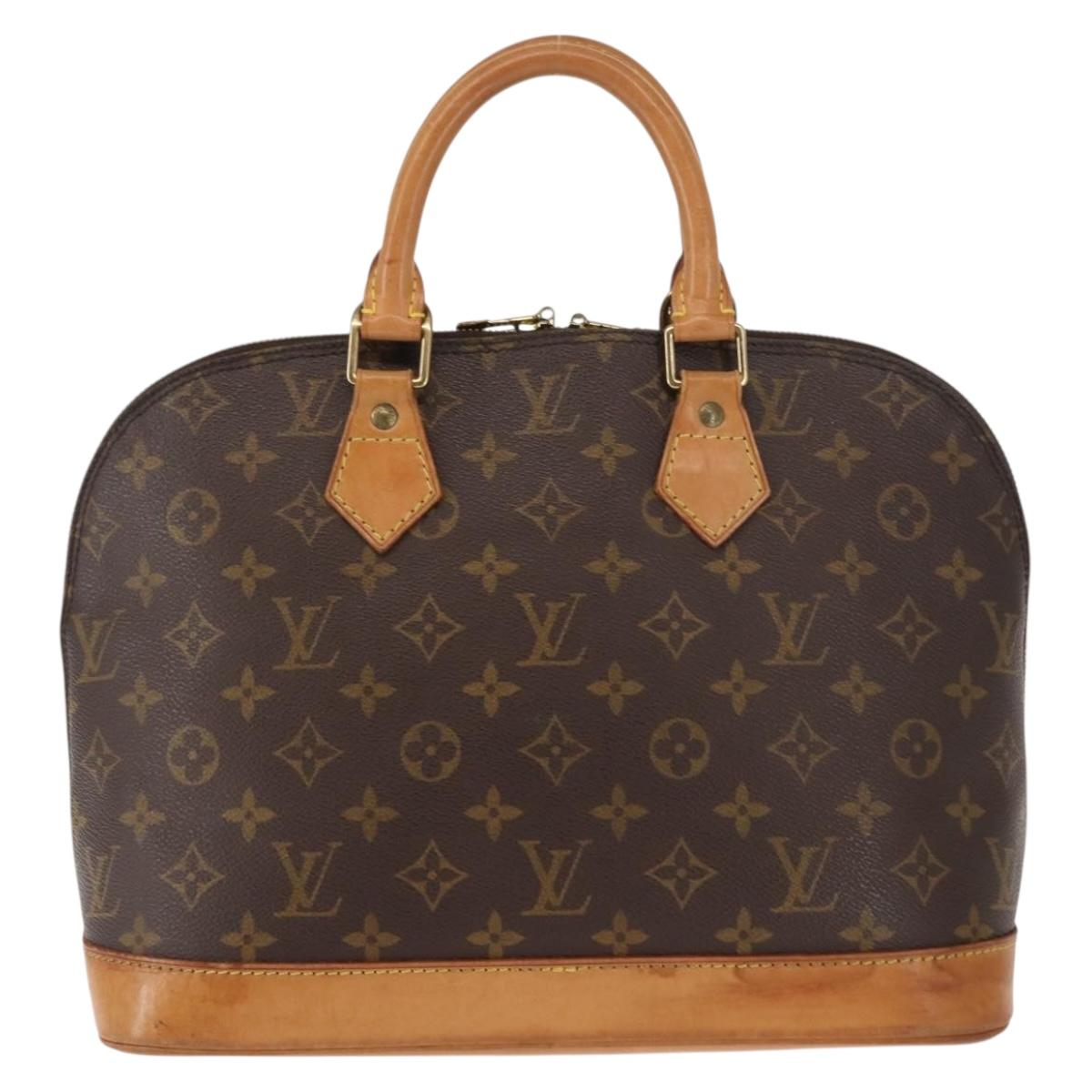 LOUIS VUITTON Monogram Alma Hand Bag M51130 LV Auth ep11086