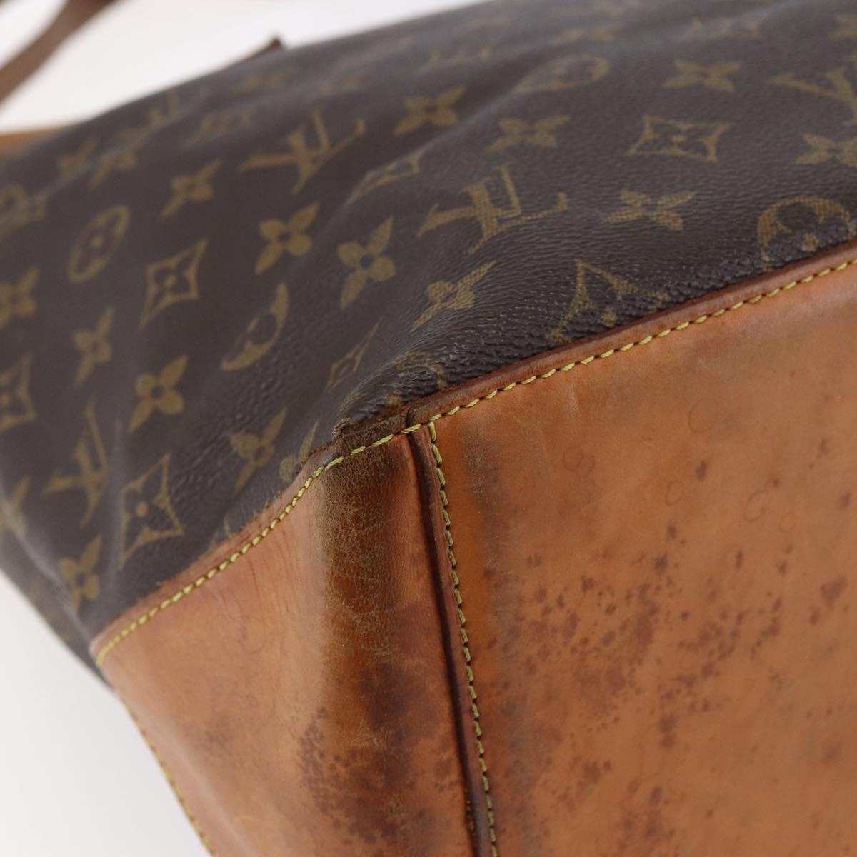 LOUIS VUITTON Monogram Cabas Mezzo Tote Bag M51151 LV Auth ep11098