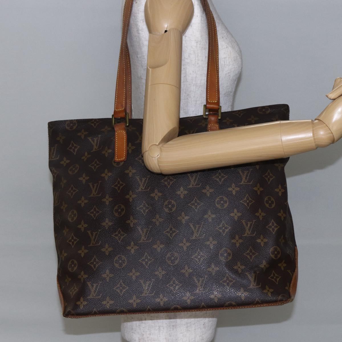 LOUIS VUITTON Monogram Cabas Mezzo Tote Bag M51151 LV Auth ep11098