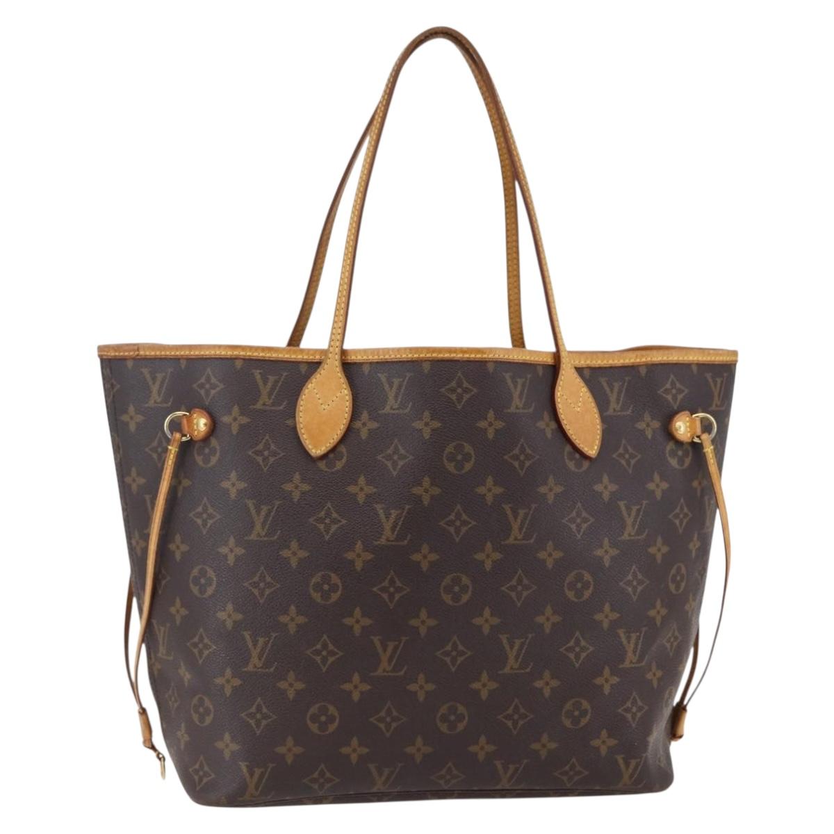 LOUIS VUITTON Monogram Neverfull MM Tote Bag M40156 LV Auth ep11100