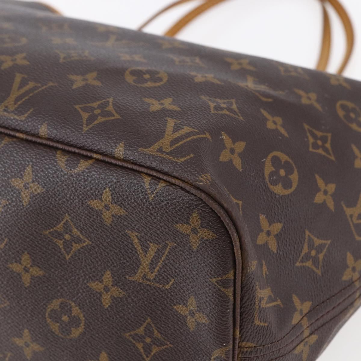 LOUIS VUITTON Monogram Neverfull MM Tote Bag M40156 LV Auth ep11100