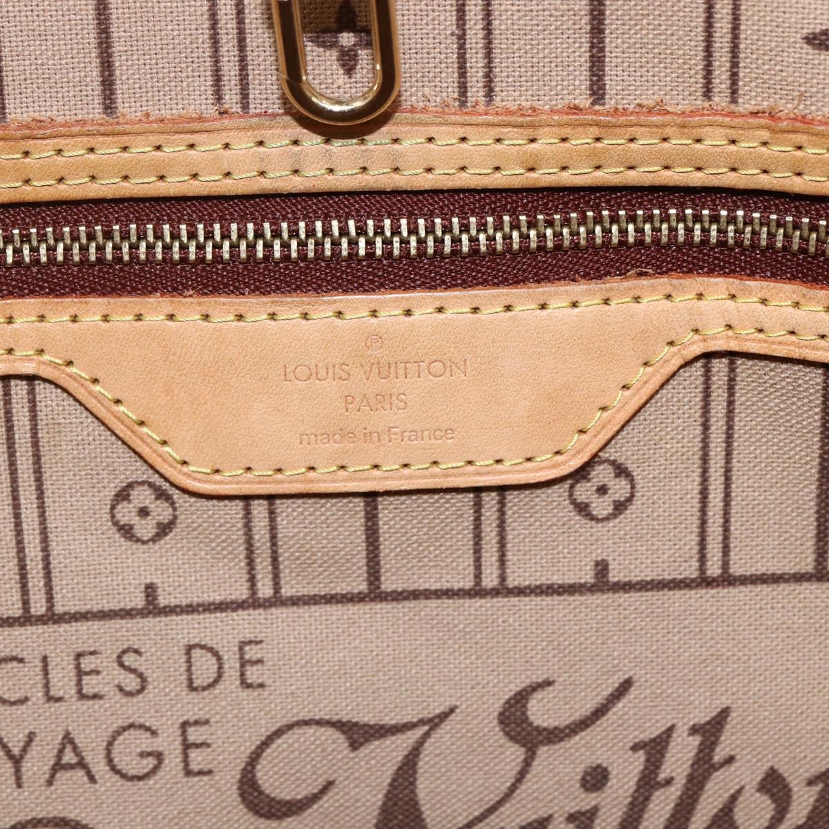 LOUIS VUITTON Monogram Neverfull MM Tote Bag M40156 LV Auth ep11100