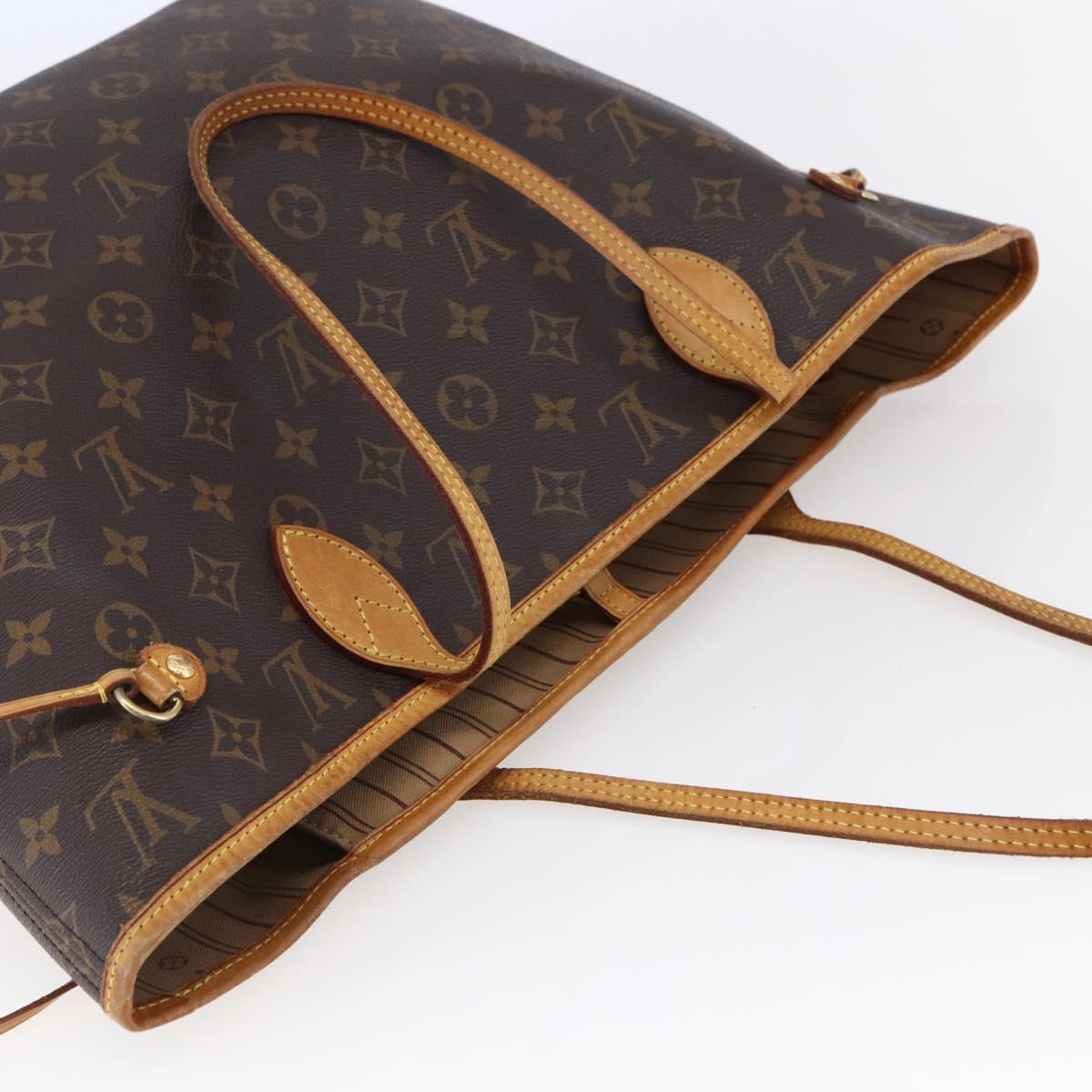 LOUIS VUITTON Monogram Neverfull MM Tote Bag M40156 LV Auth ep11100