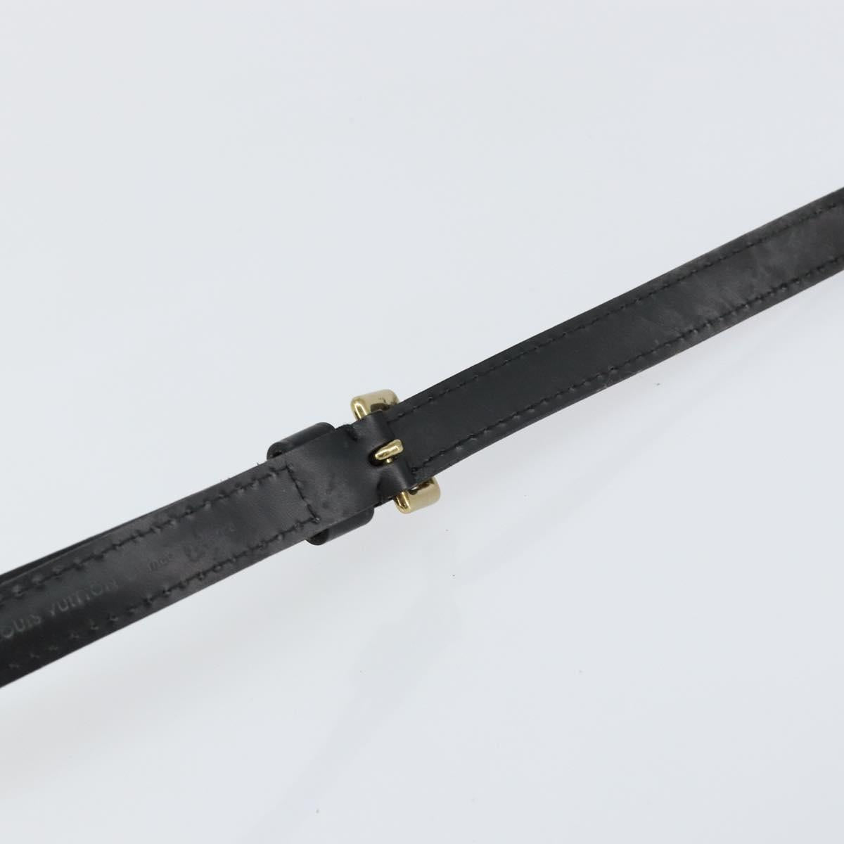 LOUIS VUITTON Epi Grenel Shoulder Bag Black M52362 LV Auth ep11101