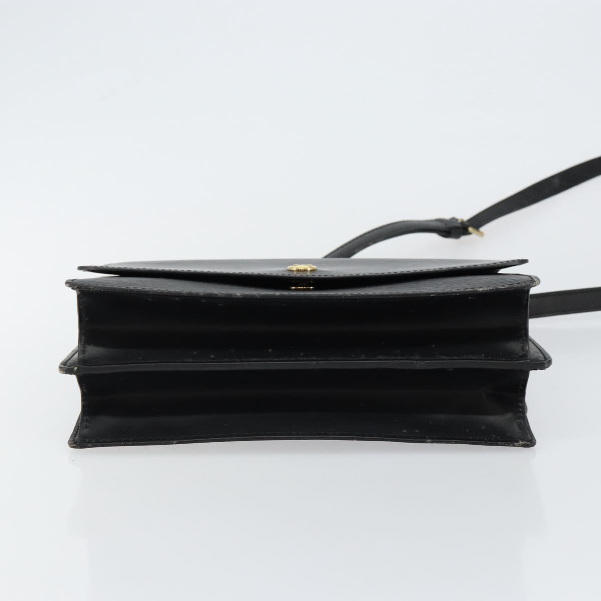 LOUIS VUITTON Epi Grenel Shoulder Bag Black M52362 LV Auth ep11101