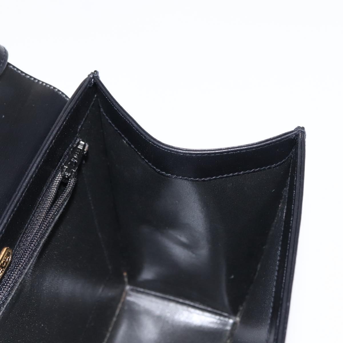 TIFFANY&Co. Shoulder Bag Leather Black Auth ep11103