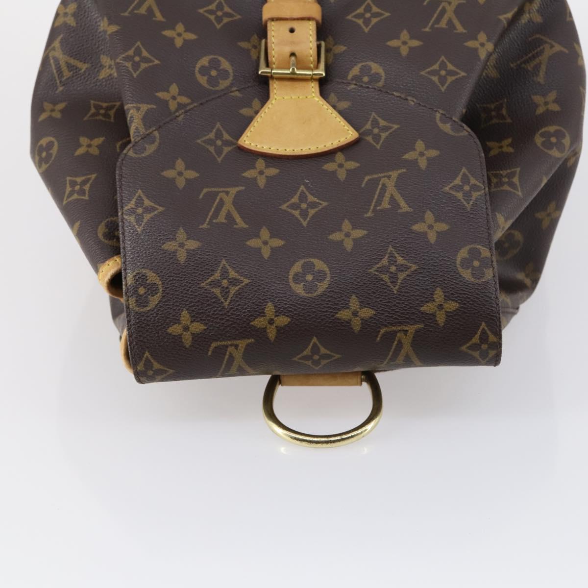 LOUIS VUITTON Monogram Montsouris GM Backpack M51135 LV Auth ep11105