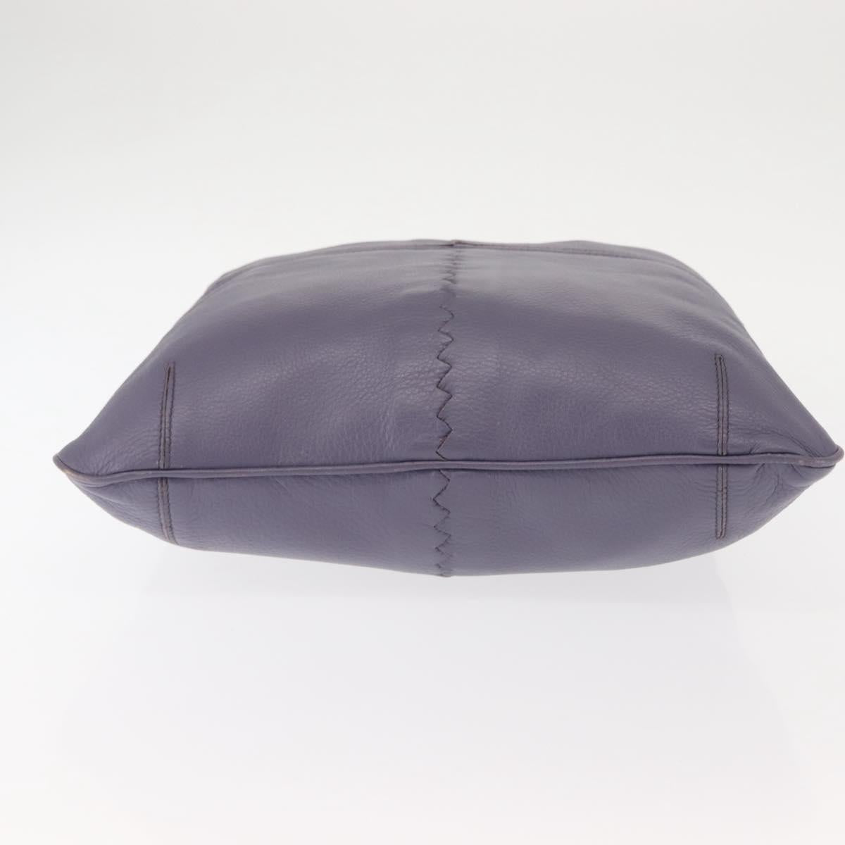 BOTTEGA VENETA Hand Bag Leather Purple 147716 Auth ep11106