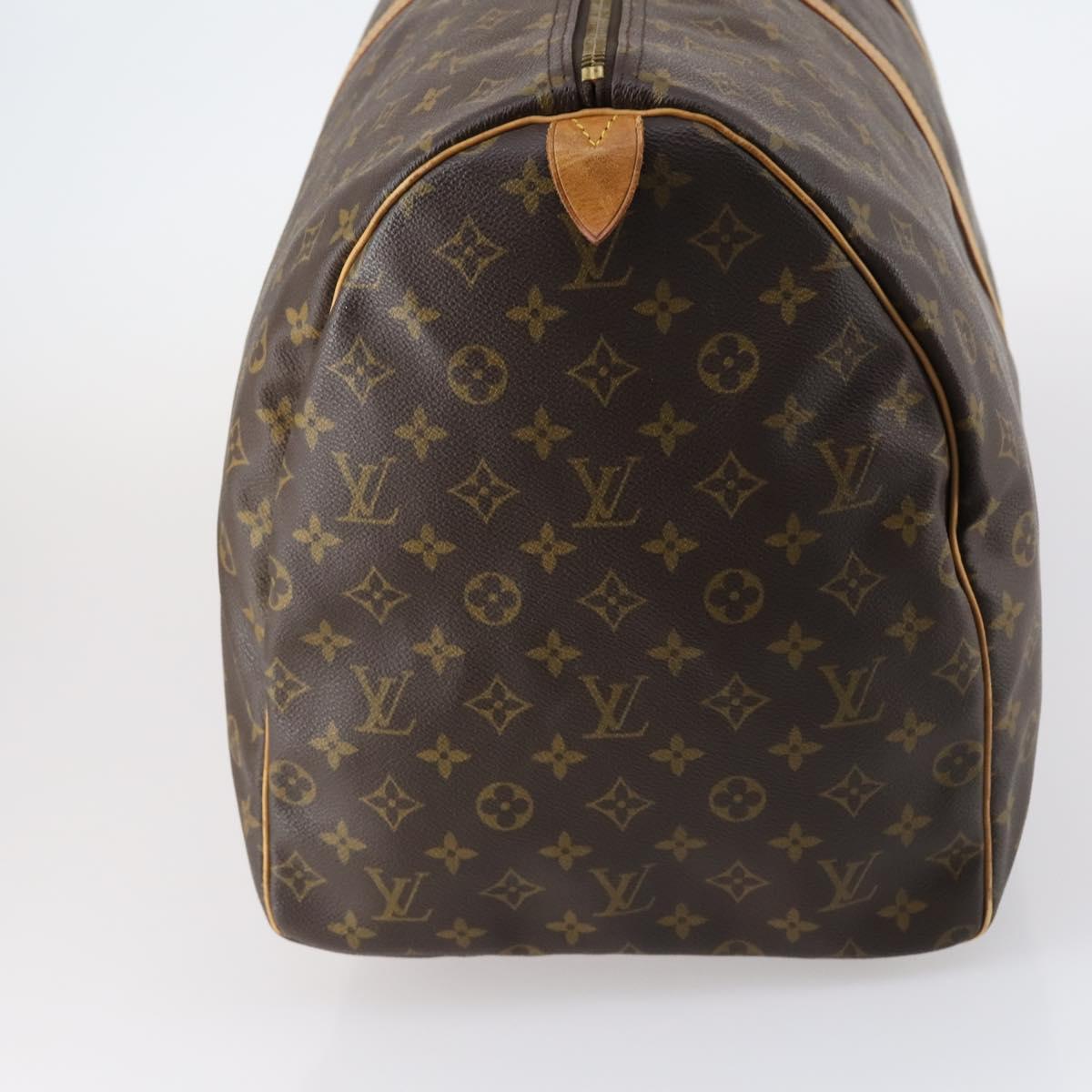 LOUIS VUITTON Monogram Keepall 60 Boston Bag M41422 LV Auth ep11111