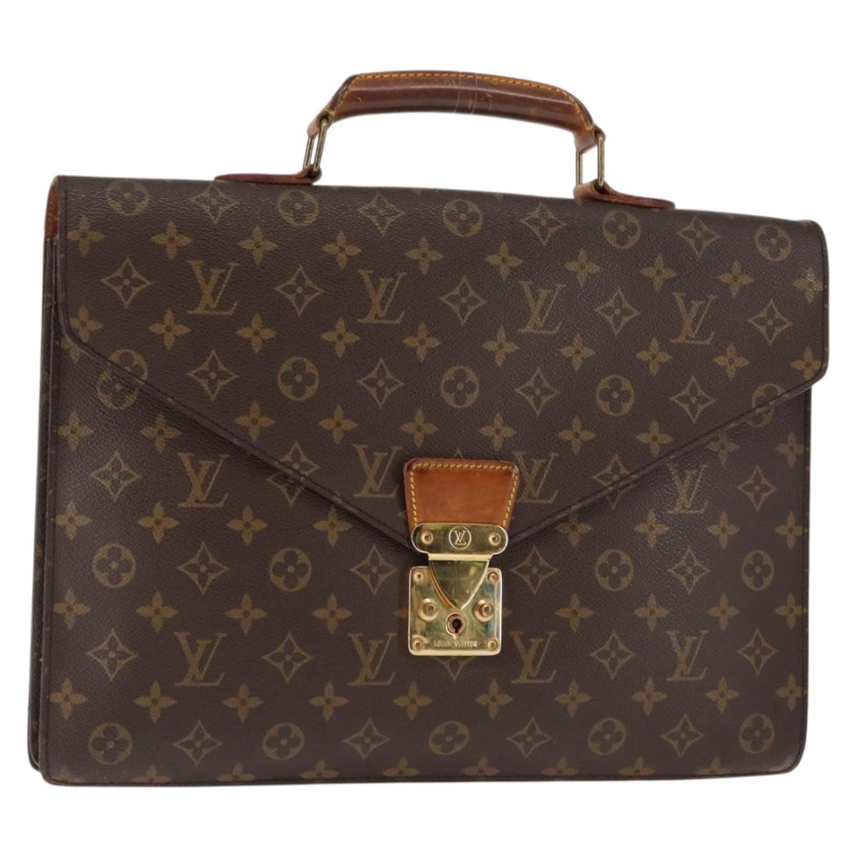 LOUIS VUITTON Monogram Serviette Conseiller Briefcase M53331 LV Auth ep11122