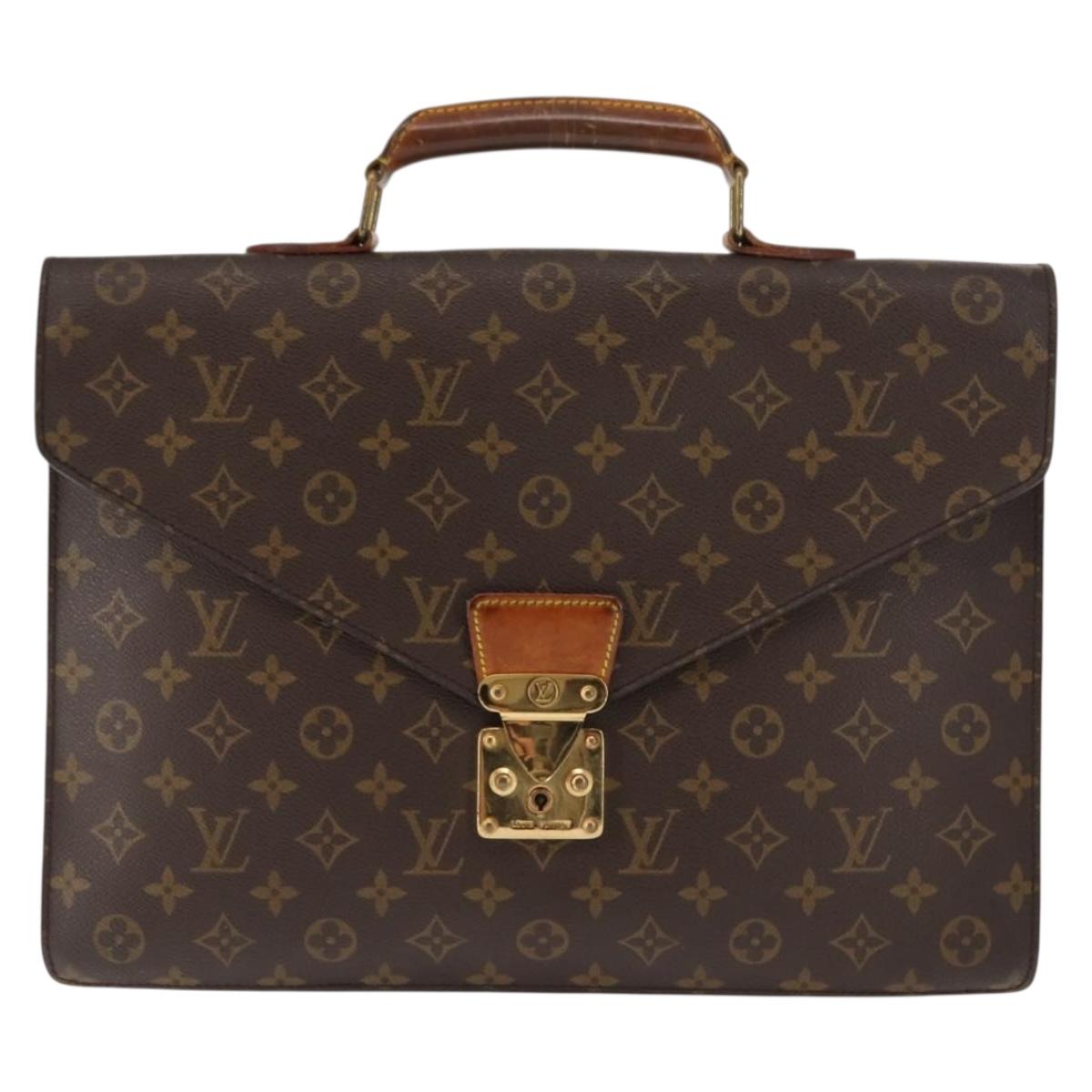 LOUIS VUITTON Monogram Serviette Conseiller Briefcase M53331 LV Auth ep11122