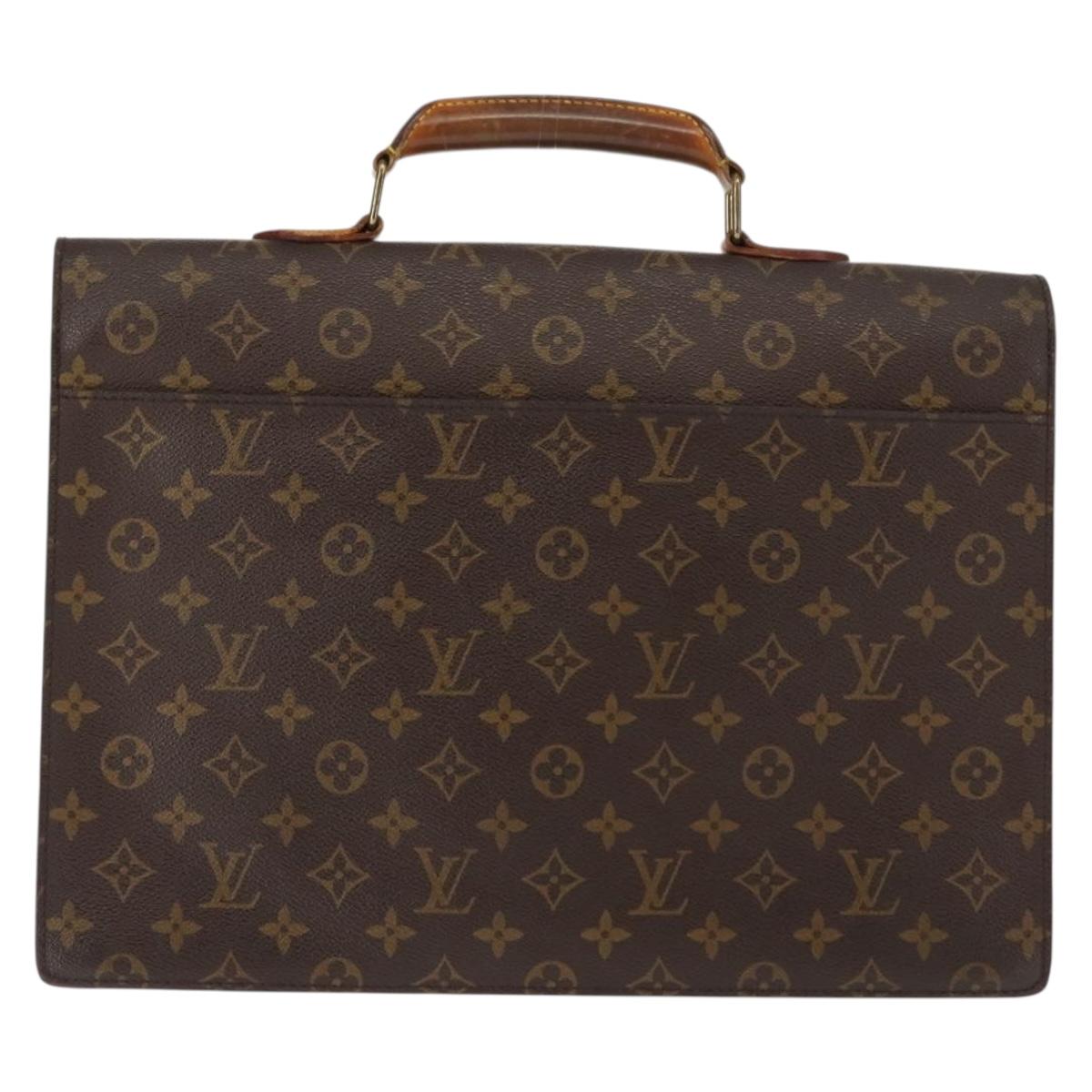 LOUIS VUITTON Monogram Serviette Conseiller Briefcase M53331 LV Auth ep11122