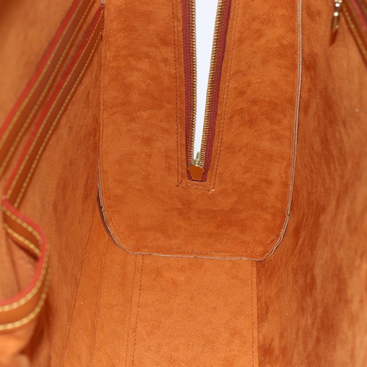 LOUIS VUITTON Epi Sorbonne Hand Bag Zipangu Gold M54518 LV Auth ep11124