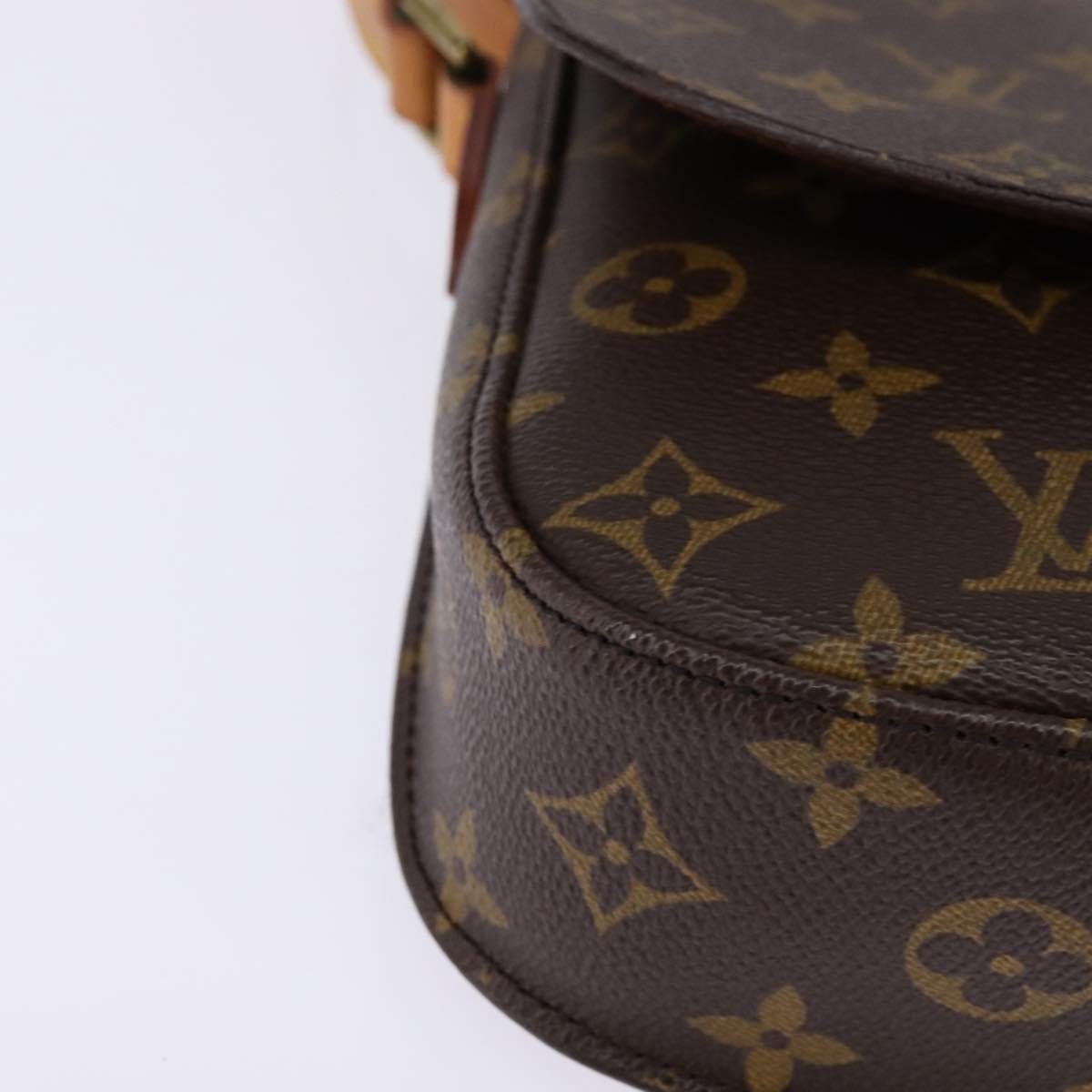 LOUIS VUITTON Monogram Saint Cloud MM Shoulder Bag M51243 LV Auth ep11130