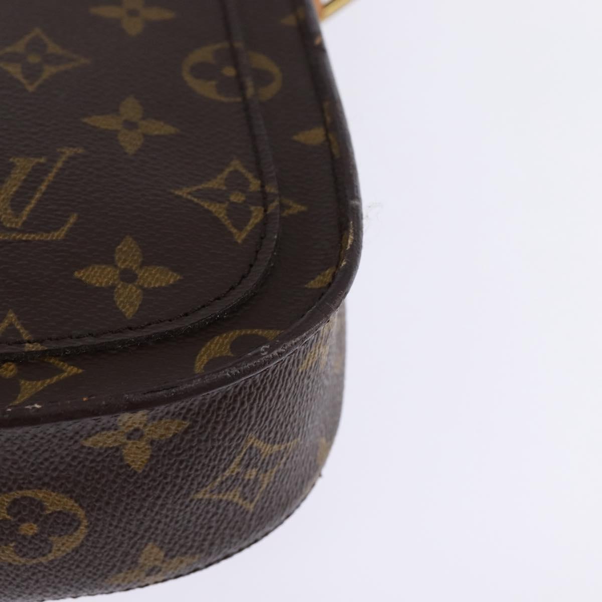 LOUIS VUITTON Monogram Saint Cloud MM Shoulder Bag M51243 LV Auth ep11130