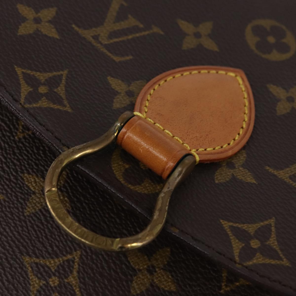 LOUIS VUITTON Monogram Saint Cloud MM Shoulder Bag M51243 LV Auth ep11130