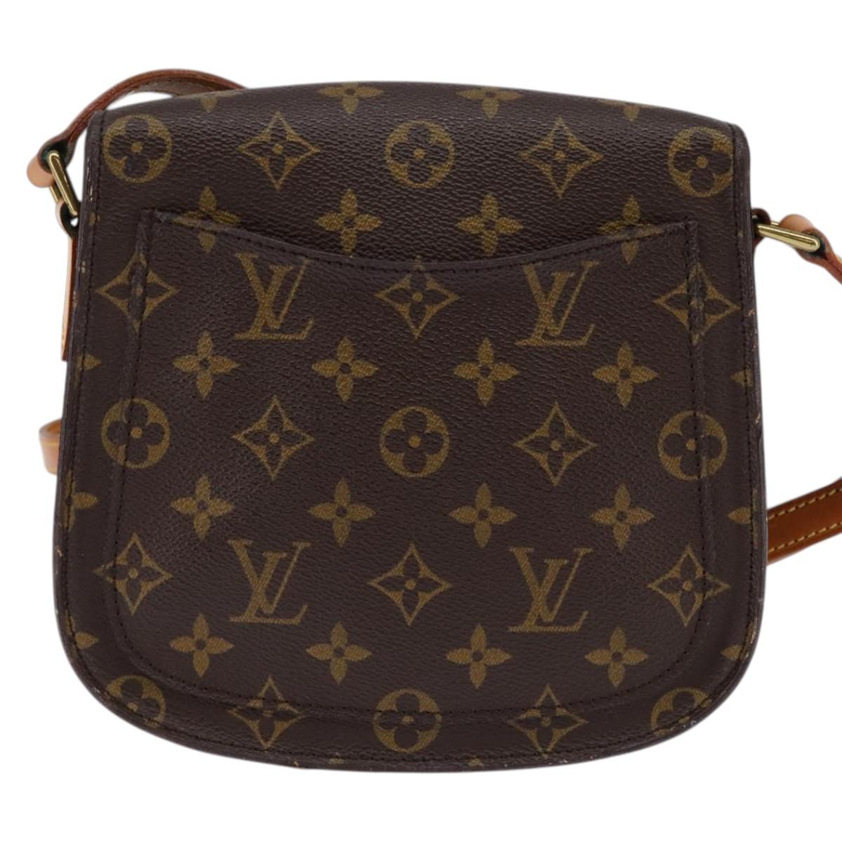 LOUIS VUITTON Monogram Saint Cloud MM Shoulder Bag M51243 LV Auth ep11130