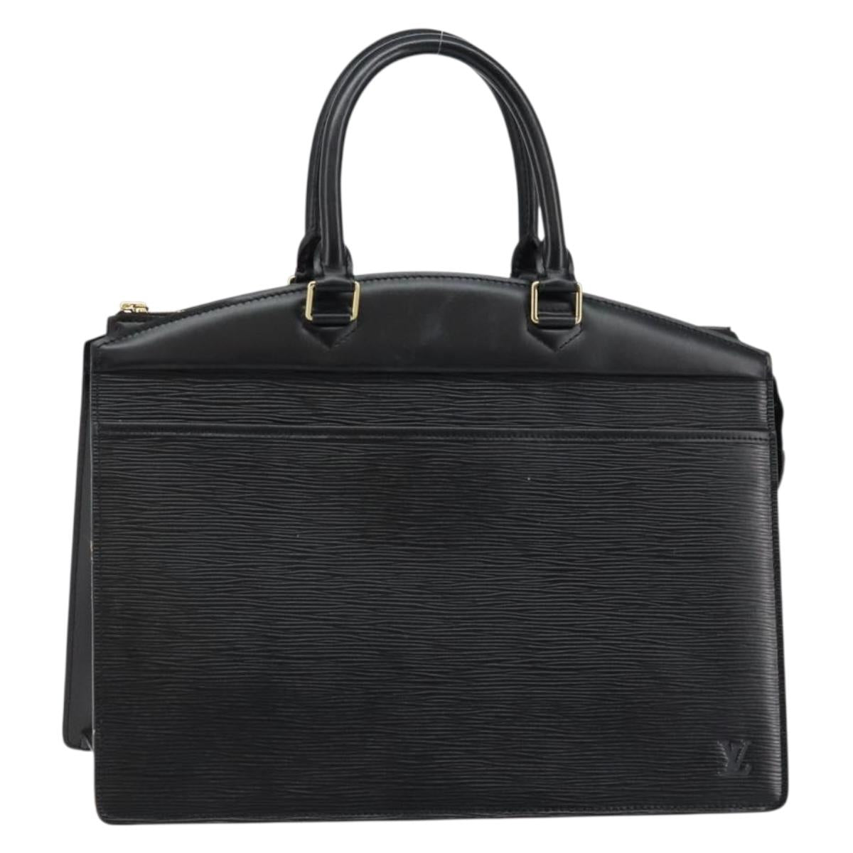 LOUIS VUITTON Epi Riviera Hand Bag Noir Black M48182 LV Auth ep11136