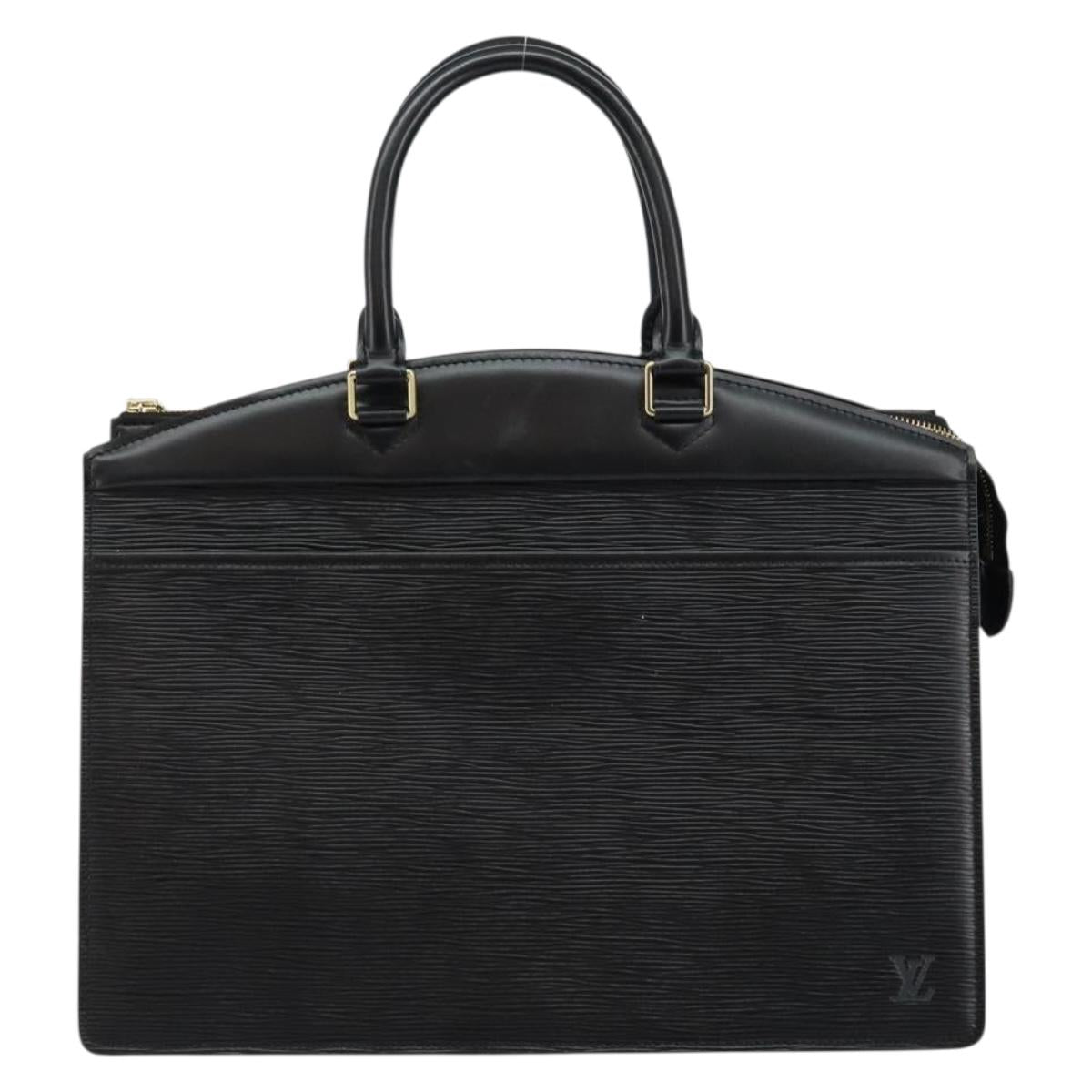 LOUIS VUITTON Epi Riviera Hand Bag Noir Black M48182 LV Auth ep11136