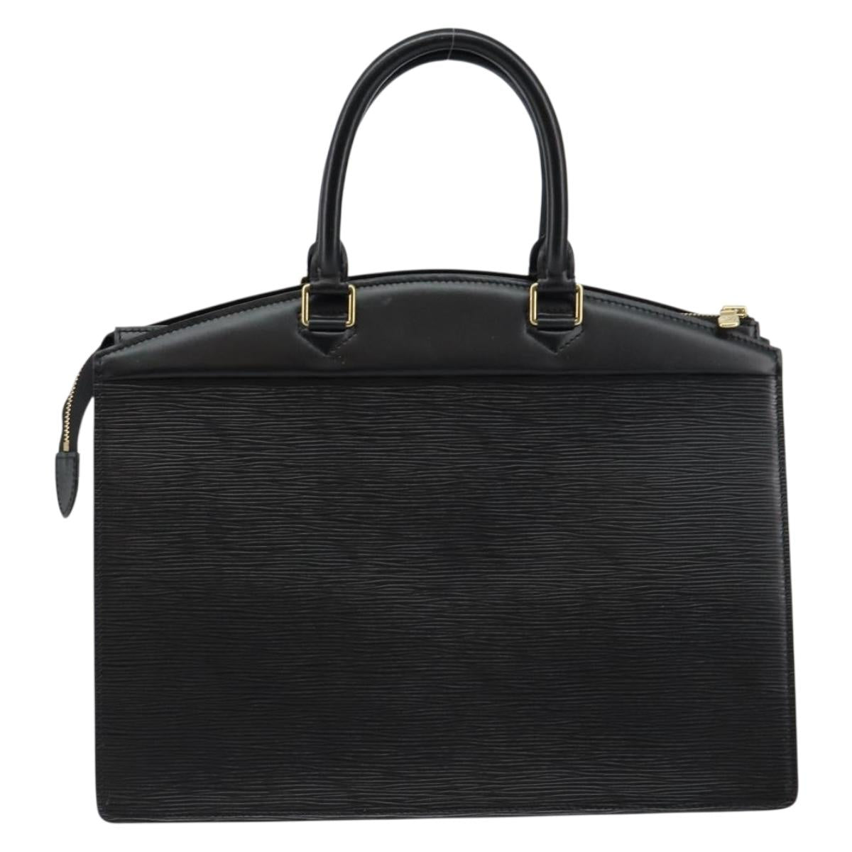 LOUIS VUITTON Epi Riviera Hand Bag Noir Black M48182 LV Auth ep11136
