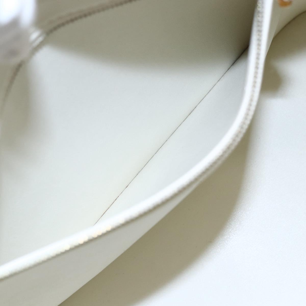 LOUIS VUITTON Monogram Vernis Houston Hand Bag Perle M91342 LV Auth ep11138