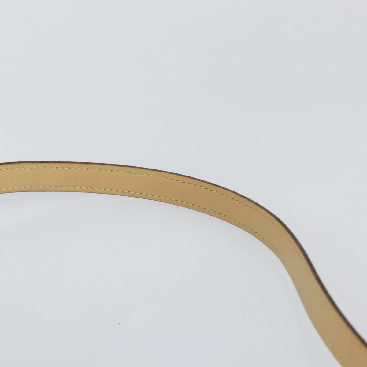 GUCCI Jackie Shoulder Bag Leather Beige Auth ep11140