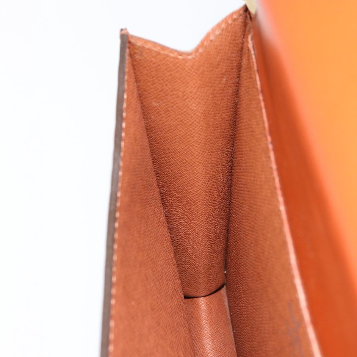 LOUIS VUITTON Epi Grenel Shoulder Bag Brown Kenya M52363 LV Auth ep11143