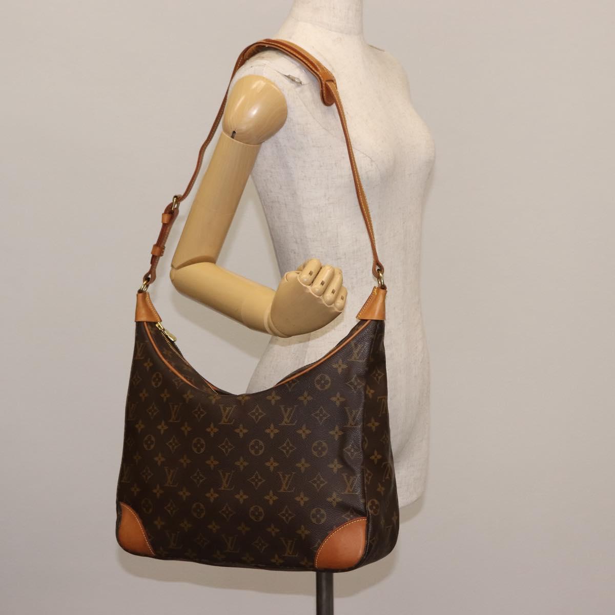 LOUIS VUITTON Monogram Boulogne 35 Shoulder Bag M51260 LV Auth ep11144