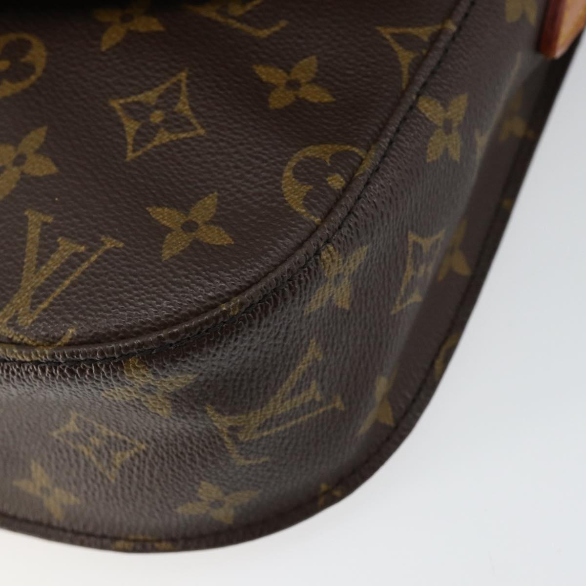 LOUIS VUITTON Monogram Saint Cloud GM Shoulder Bag M51242 LV Auth ep11145