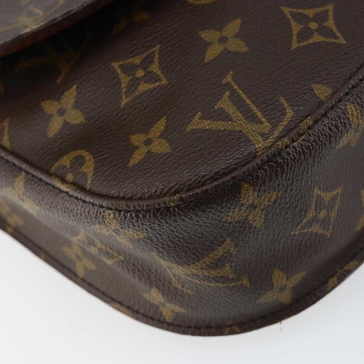 LOUIS VUITTON Monogram Saint Cloud GM Shoulder Bag M51242 LV Auth ep11145