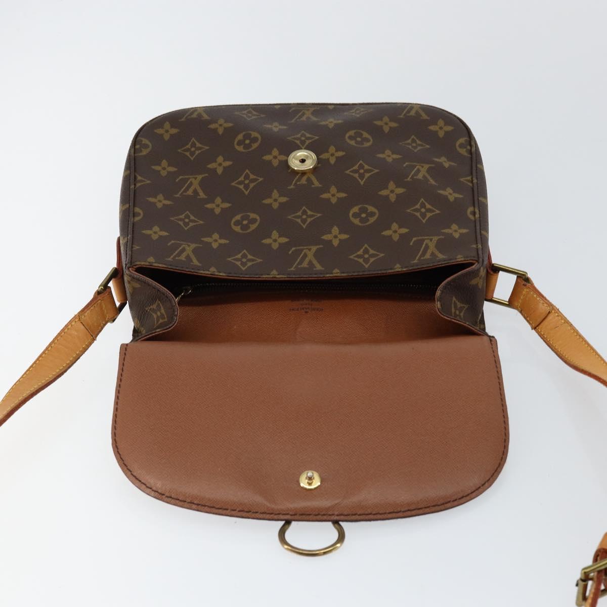 LOUIS VUITTON Monogram Saint Cloud GM Shoulder Bag M51242 LV Auth ep11145
