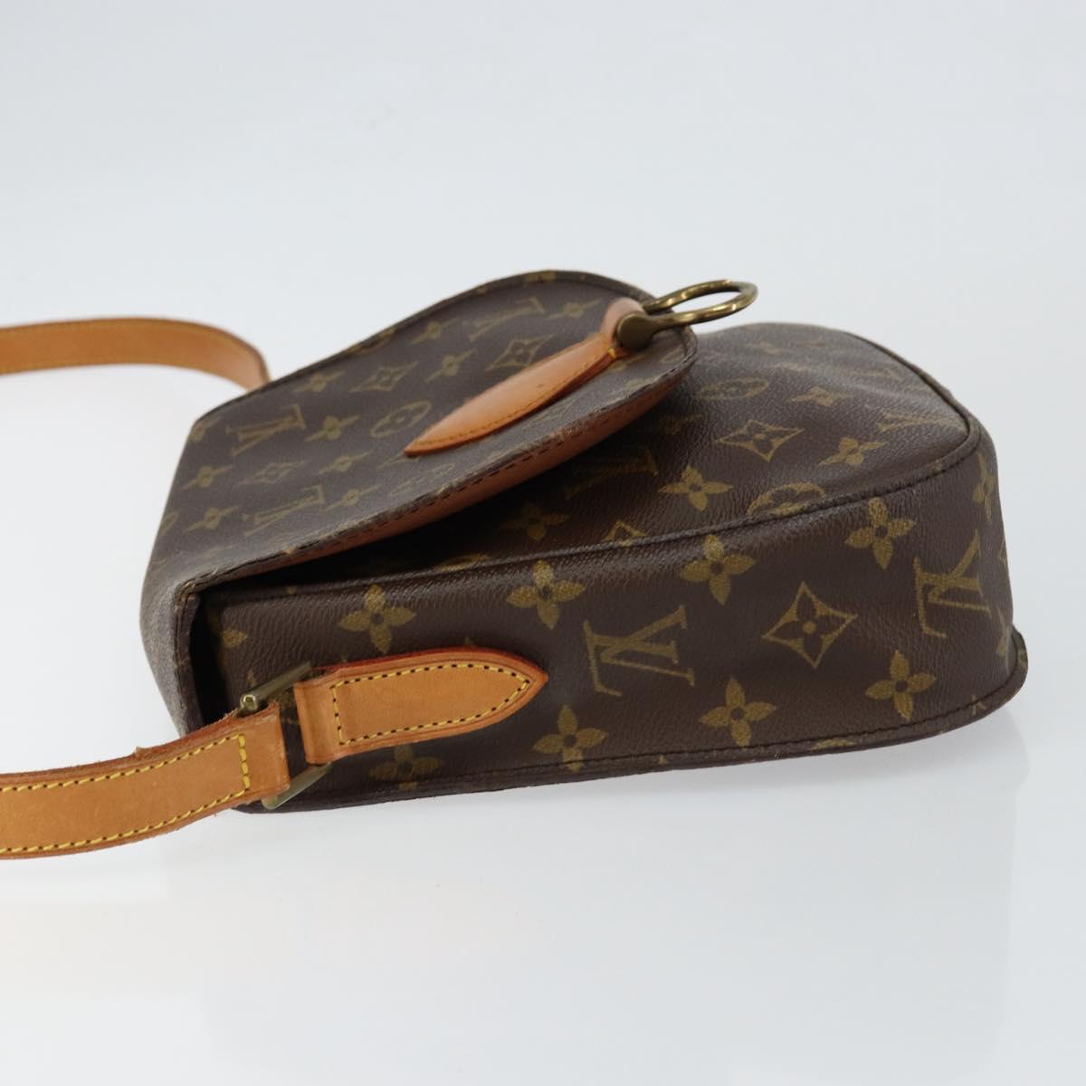 LOUIS VUITTON Monogram Saint Cloud GM Shoulder Bag M51242 LV Auth ep11145