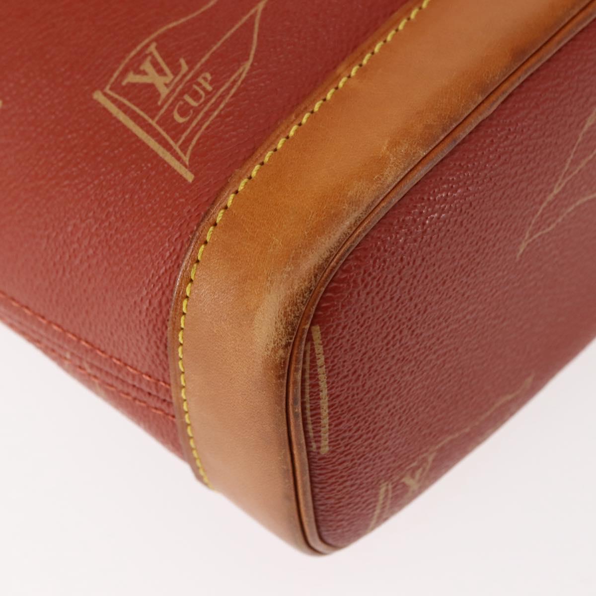 LOUIS VUITTON LOUIS VUITTON Cup Le Touquet Shoulder Bag Red M80027 Auth ep11150
