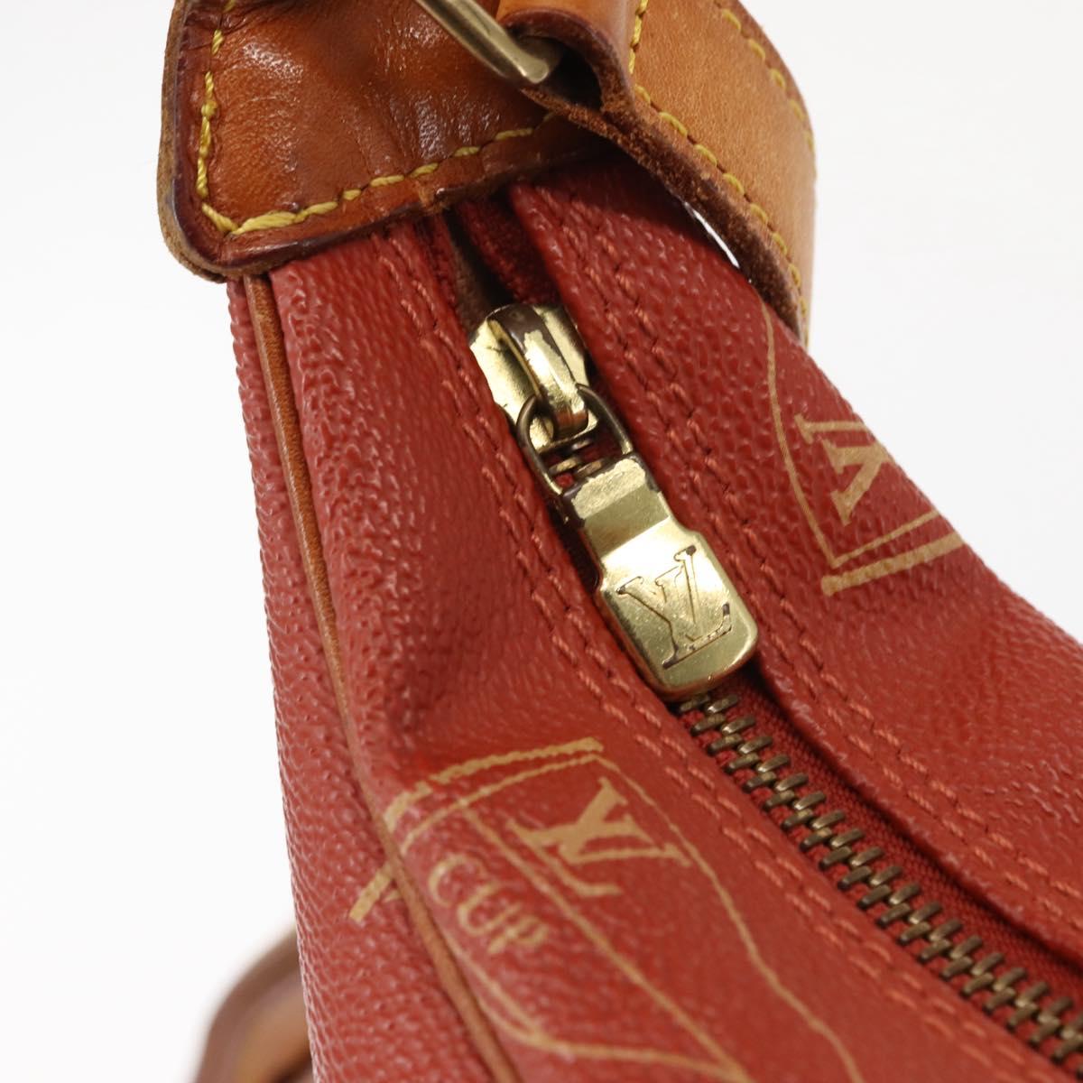 LOUIS VUITTON LOUIS VUITTON Cup Le Touquet Shoulder Bag Red M80027 Auth ep11150