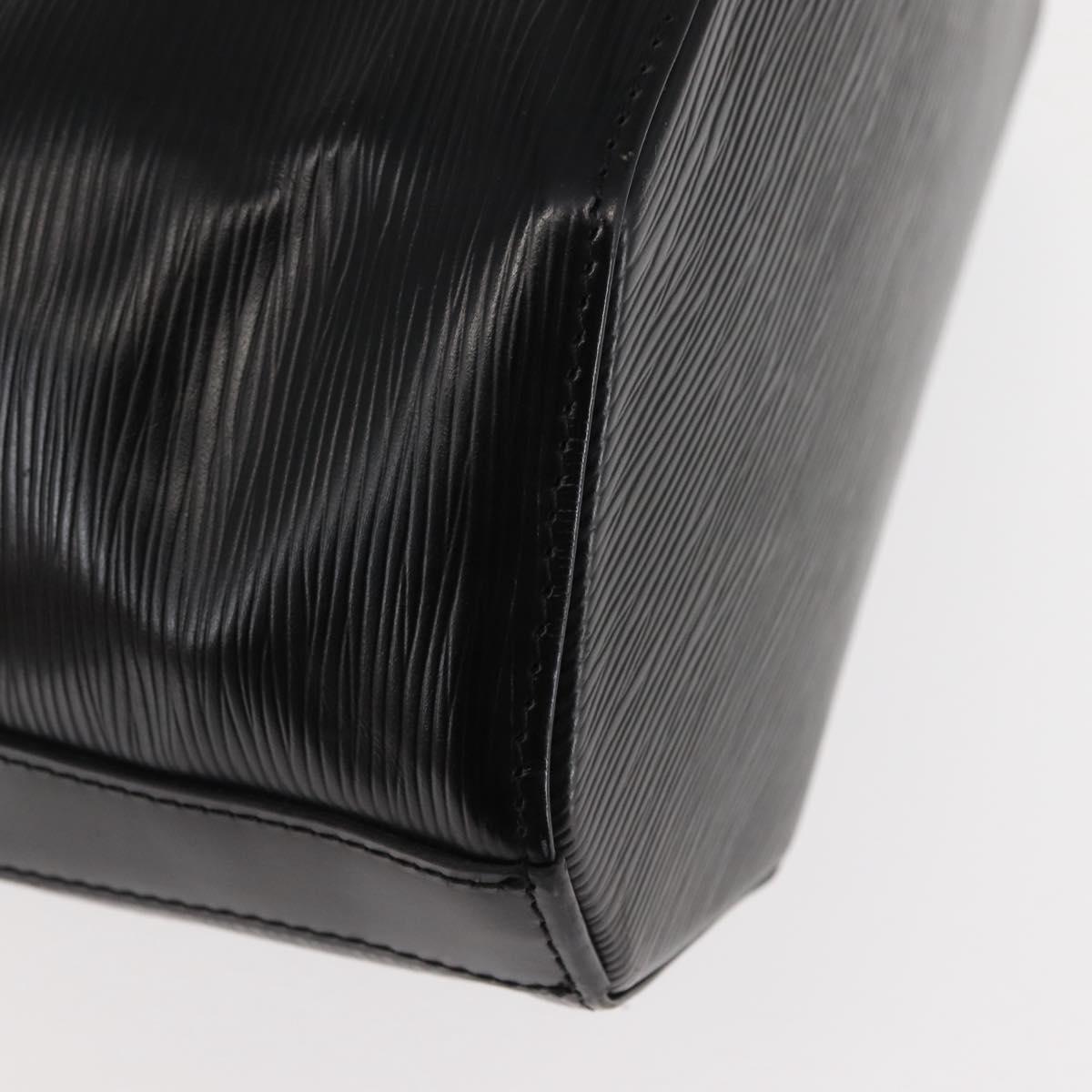 LOUIS VUITTON Epi Sac Depaule GM Shoulder Bag Black M80155 LV Auth ep11151